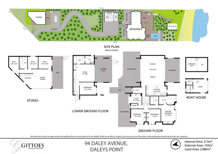 Floorplan of Homely house listing, 94 Daley Avenue, Daleys Point NSW 2257