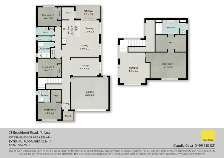 Floorplan of Homely house listing, 71 Brookbent Road, Pallara QLD 4110