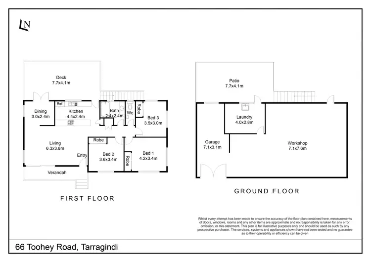Floorplan of Homely house listing, 66 Toohey Rd, Tarragindi QLD 4121