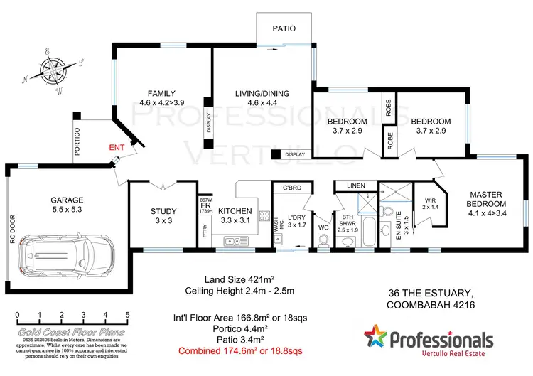 Floorplan of Homely house listing, 36 The Estuary, Coombabah QLD 4216