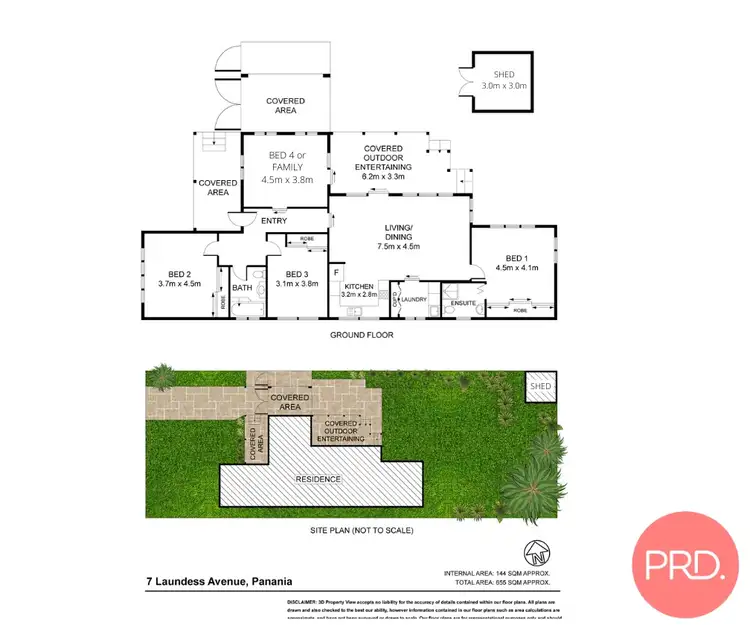 Floorplan of Homely house listing, 7 Laundess Avenue, Panania NSW 2213