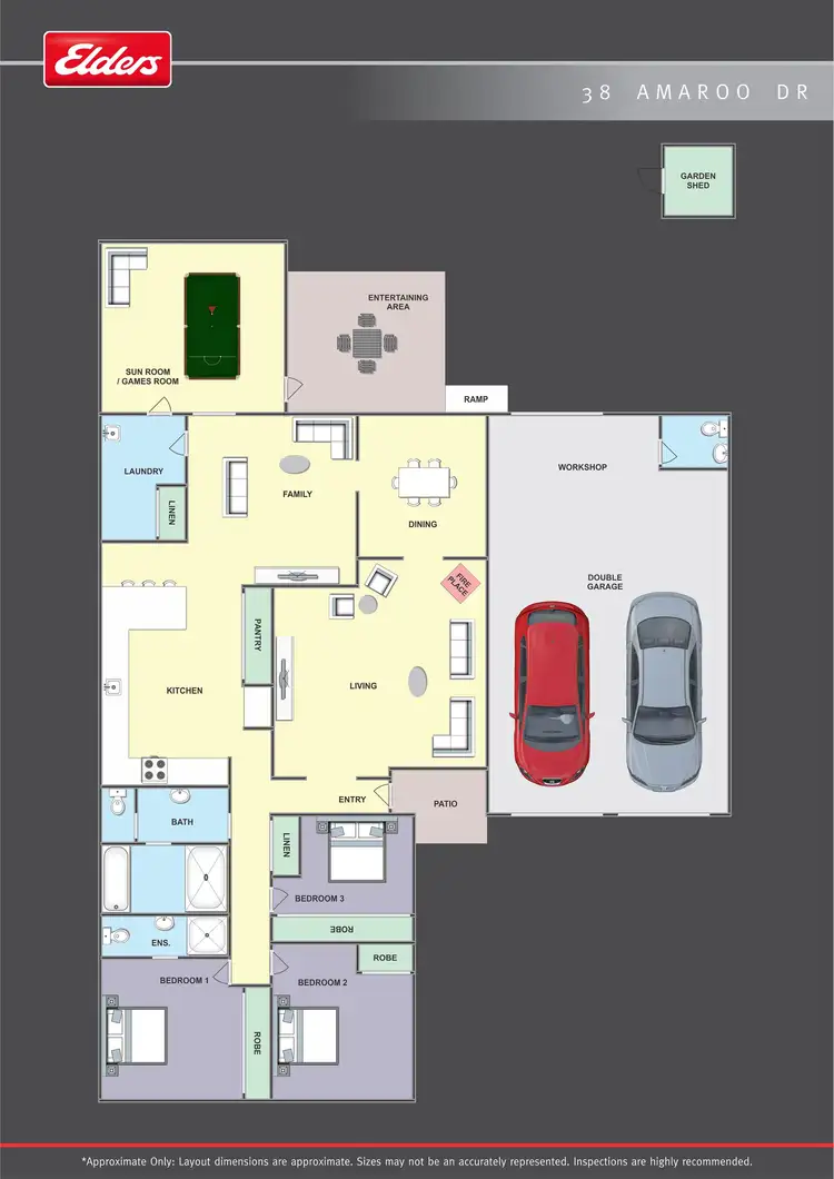 Floorplan of Homely house listing, 38 Amaroo Drive, Taree NSW 2430