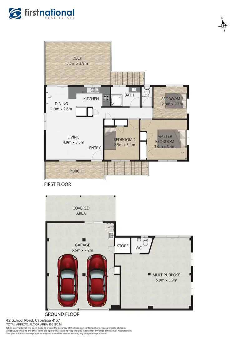 Floorplan of Homely house listing, 42 School Road, Capalaba QLD 4157