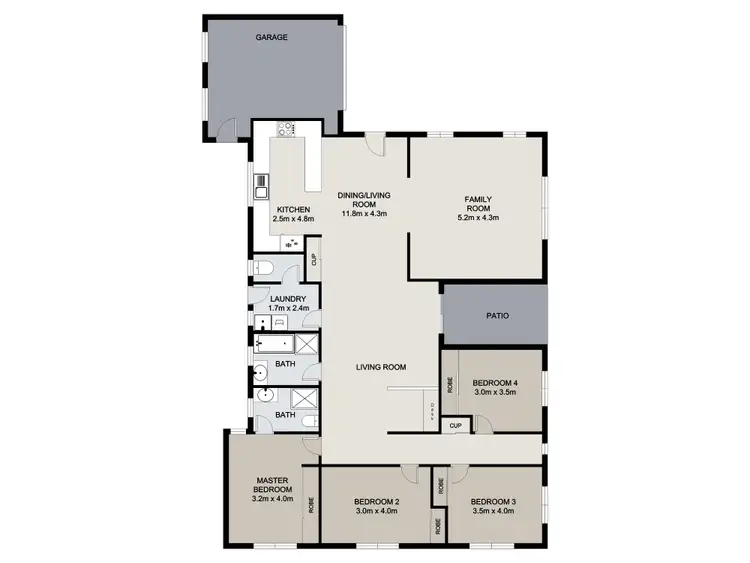 Floorplan of Homely house listing, 39 Sharyn Drive, New Auckland QLD 4680