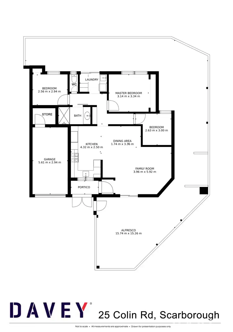 Floorplan of Homely house listing, 25 Colin Road, Scarborough WA 6019