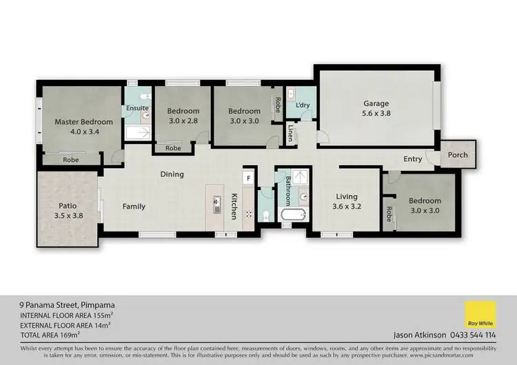 Floorplan of Homely house listing, 9 Panama Street, Pimpama QLD 4209