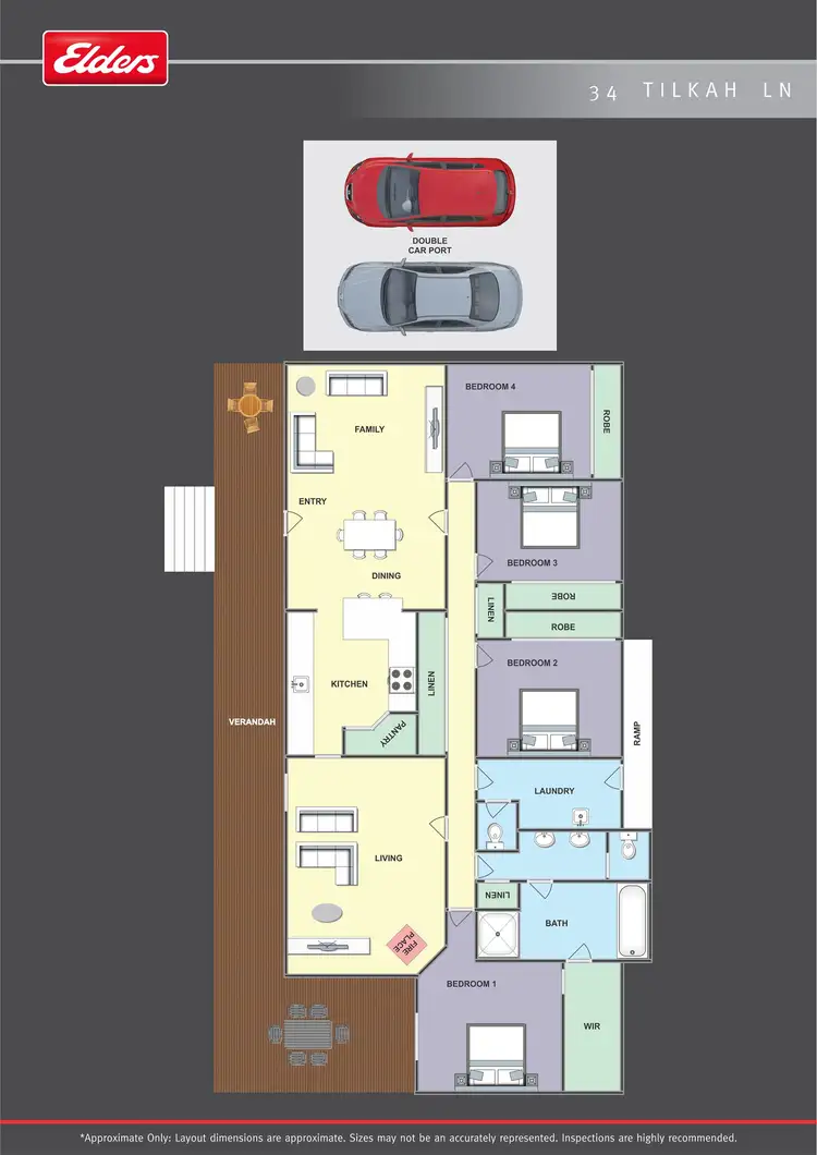 Floorplan of Homely rural property listing, 34 Tilkah Lane, Tinonee NSW 2430