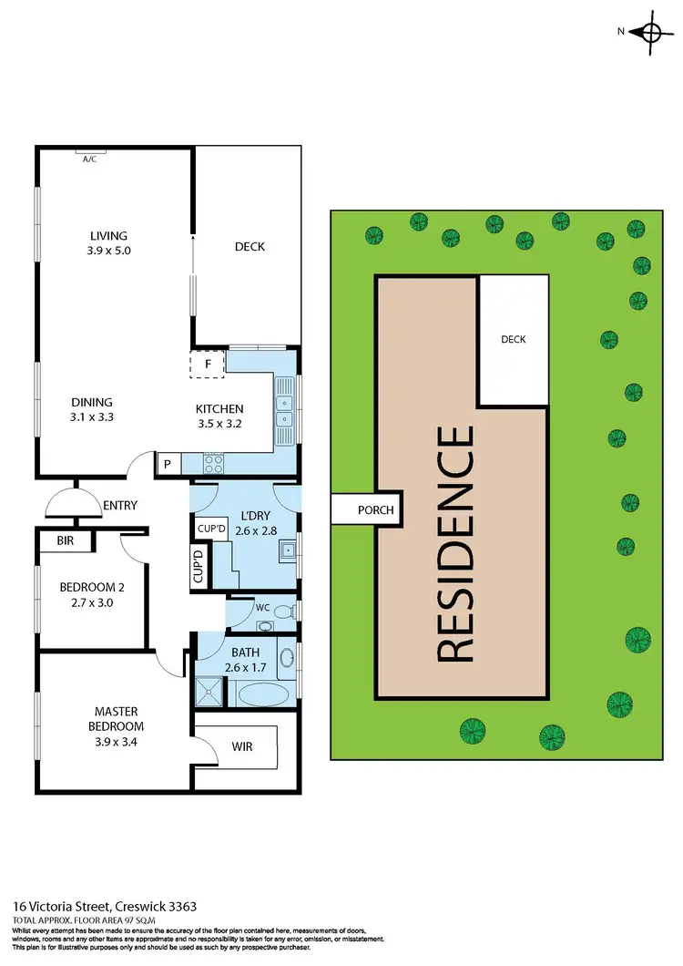 Floorplan of Homely house listing, 16 Victoria Street, Creswick VIC 3363