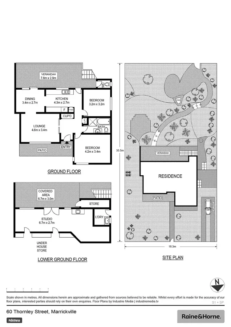 Floorplan of Homely house listing, 60 Thornley Street, Marrickville NSW 2204