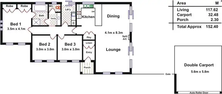 Floorplan of Homely house listing, 7 The Circuit, Smithfield SA 5114