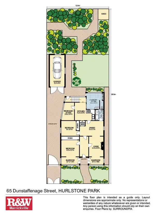 Floorplan of Homely house listing, 65 Dunstaffenage Street, Hurlstone Park NSW 2193