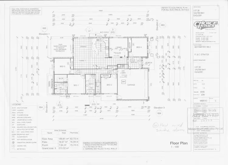 Floorplan of Homely house listing, 17 Vautin Way, Eagleby QLD 4207
