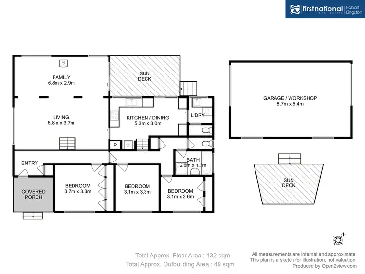 Floorplan of Homely house listing, 4 Redwood Road, Kingston TAS 7050