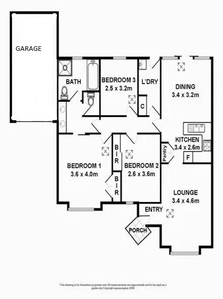 Floorplan of Homely house listing, 12c Wattle Terrace, Plympton Park SA 5038