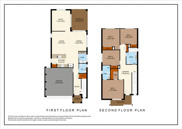 Floorplan of Homely house listing, 12 Jamestown Avenue, Denham Court NSW 2565