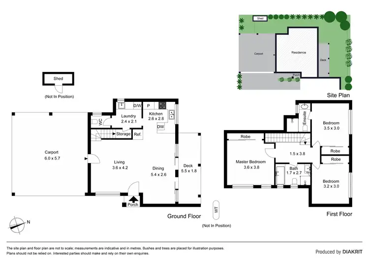 Floorplan of Homely townhouse listing, 3/93 Huntingdale Road, Chadstone VIC 3148