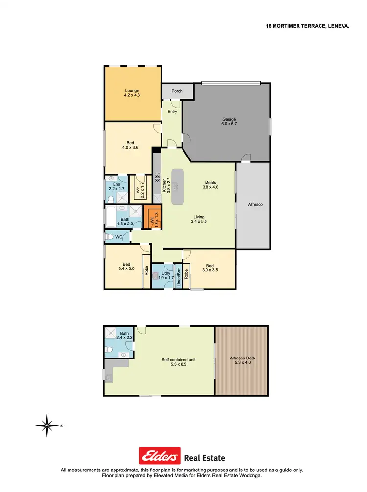 Floorplan of Homely house listing, 16 Mortimer Terrace, Leneva VIC 3691