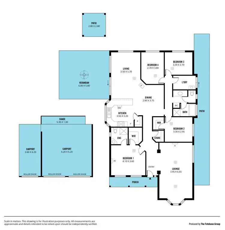 Floorplan of Homely house listing, 4 Mark Court, O'halloran Hill SA 5158