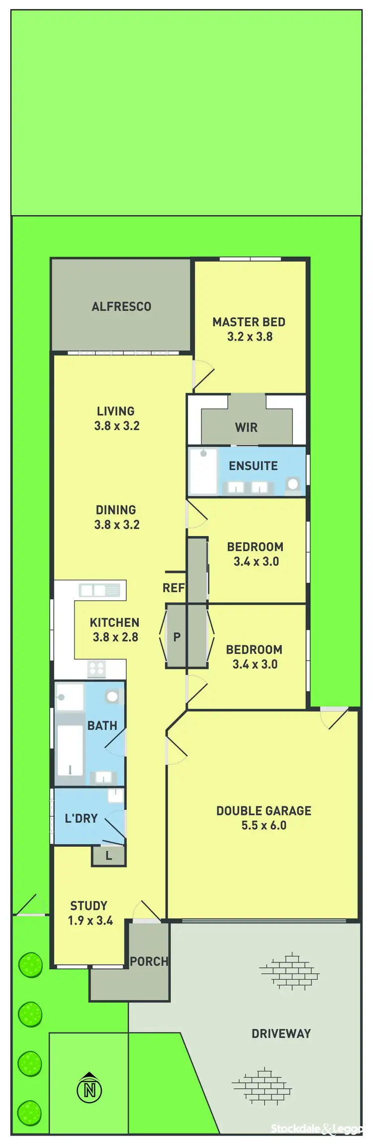 Floorplan of Homely house listing, 14 Howren Terrace, Greenvale VIC 3059