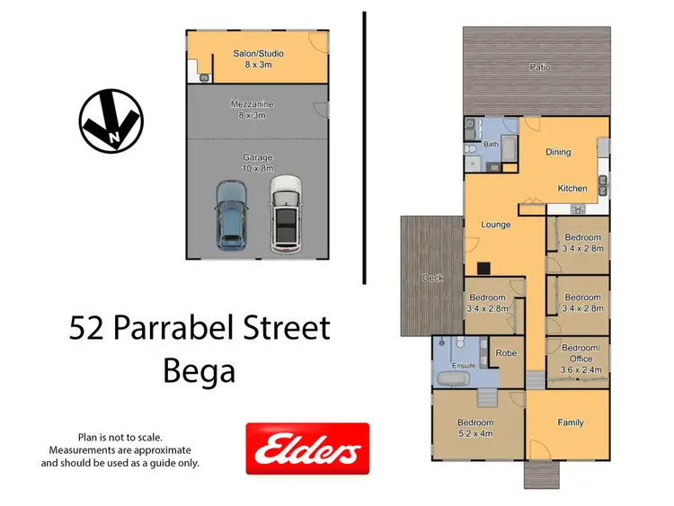Floorplan of Homely house listing, 52 Parrabel Street, Bega NSW 2550