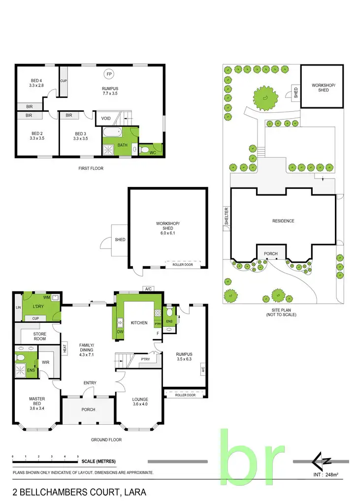 Floorplan of Homely house listing, 2 Bellchambers Court, Lara VIC 3212
