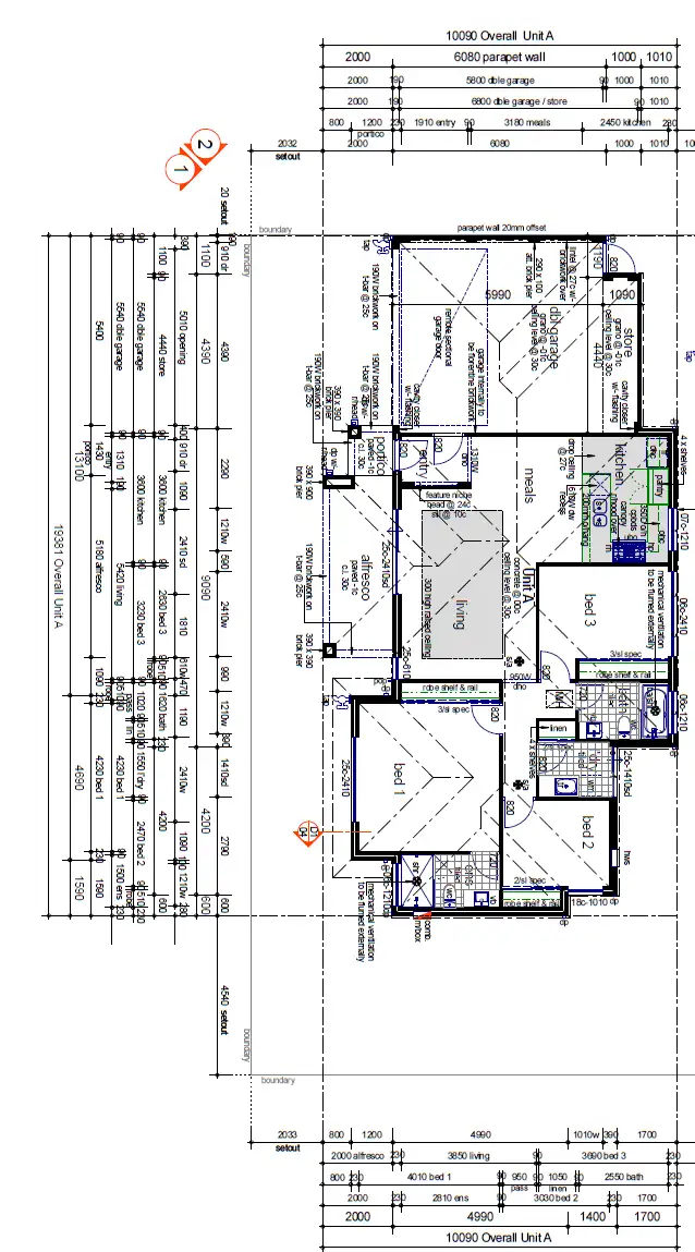 Floorplan of Homely villa listing, 30A Stroughton Road, Westminster WA 6061