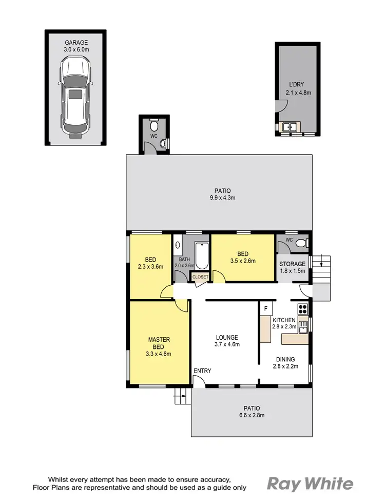 Floorplan of Homely house listing, 107 Hilda Street, Enoggera QLD 4051