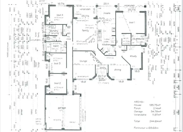 Floorplan of Homely house listing, 52 Waratah Boulevard, Canning Vale WA 6155