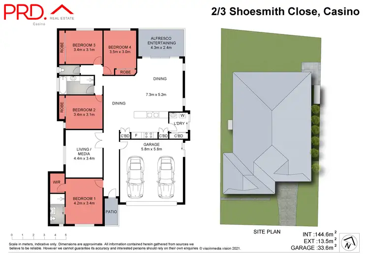 Floorplan of Homely house listing, 2/3 Shoesmith Close, Casino NSW 2470