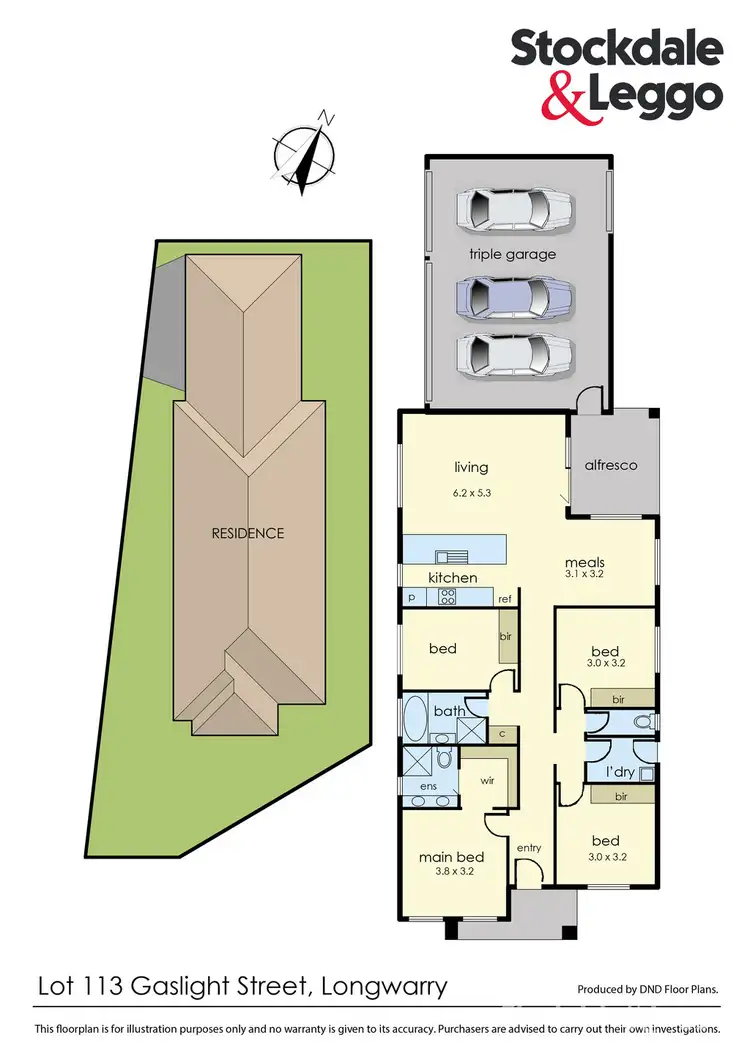 Floorplan of Homely house listing, 9 Gaslight Street, Longwarry VIC 3816