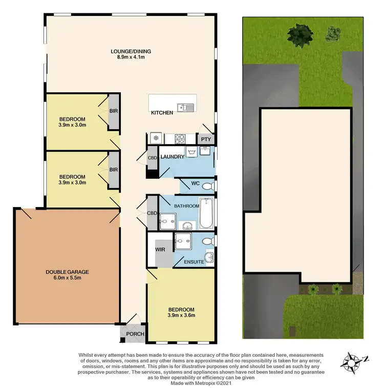 Floorplan of Homely house listing, 43 Archers Field Drive, Cranbourne East VIC 3977