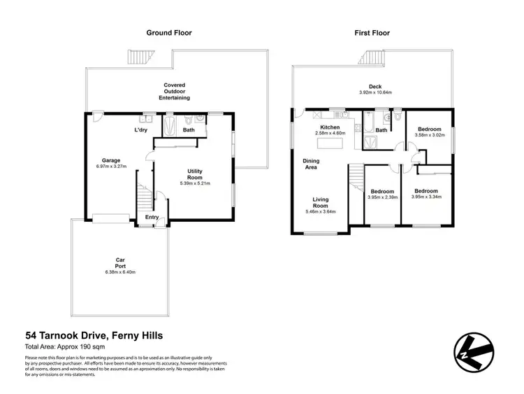 Floorplan of Homely house listing, 54 Tarnook Drive, Ferny Hills QLD 4055