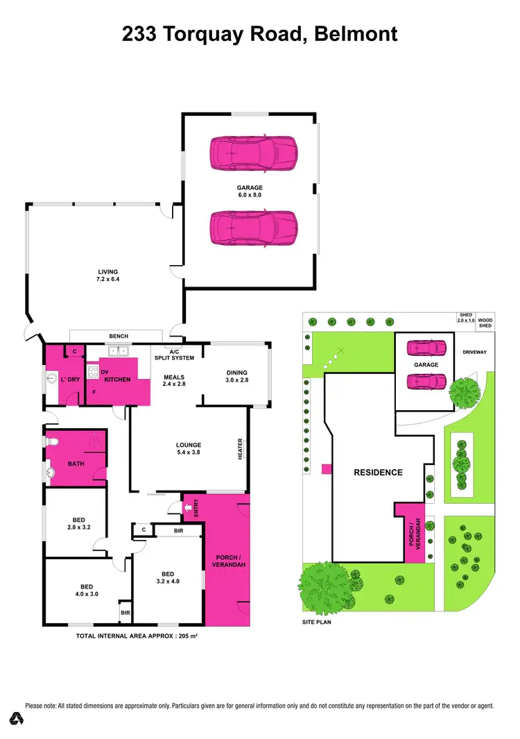 Floorplan of Homely house listing, 233 Torquay Road, Grovedale VIC 3216
