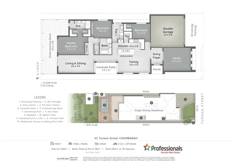 Floorplan of Homely house listing, 42 Turana Street, Coombabah QLD 4216