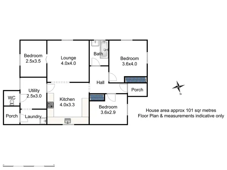Floorplan of Homely house listing, 116 Autumn Street, Orange NSW 2800