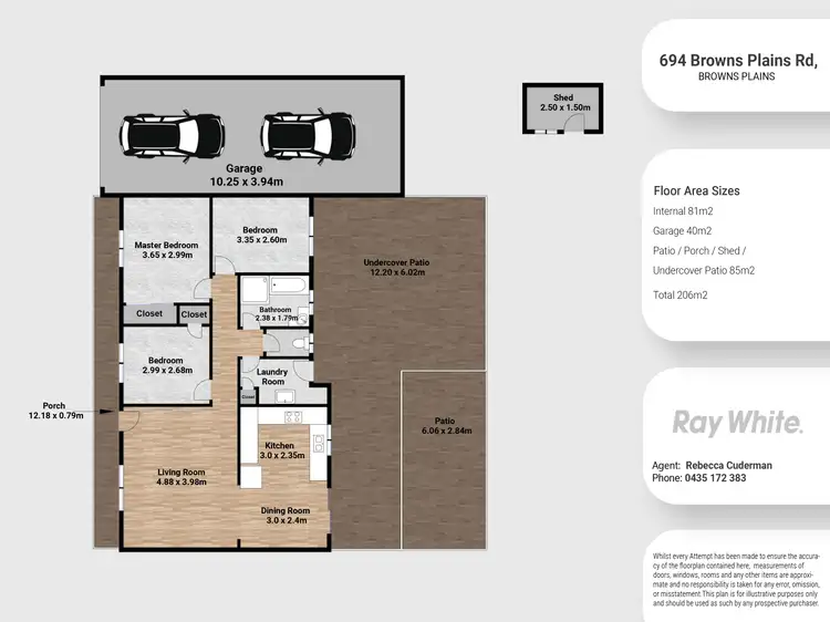 Floorplan of Homely house listing, 694 Browns Plains Road, Marsden QLD 4132