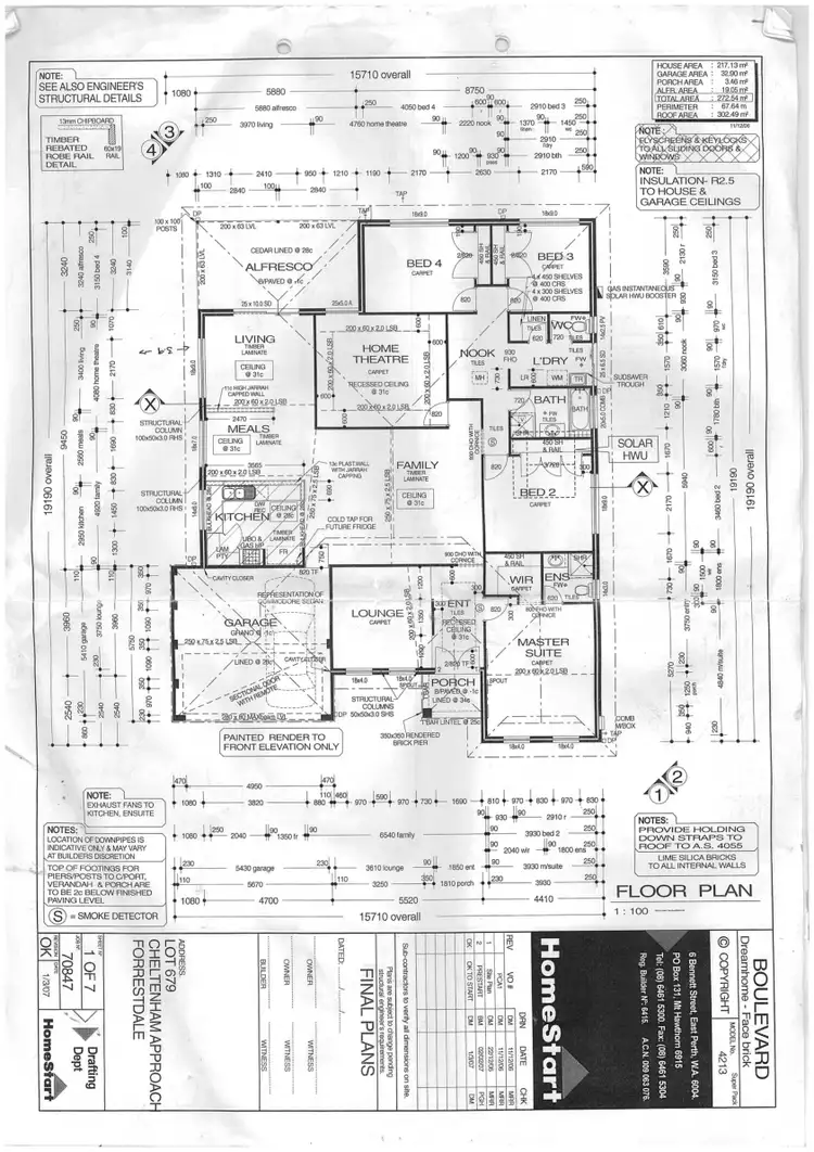 Floorplan of Homely house listing, 12 Cheltenham Approach, Harrisdale WA 6112