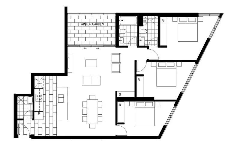 Floorplan of Homely apartment listing, 1112/17 Chisholm Street, Wolli Creek NSW 2205