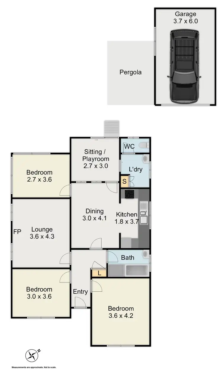 Floorplan of Homely house listing, 16 Hinkler Avenue, Ryde NSW 2112