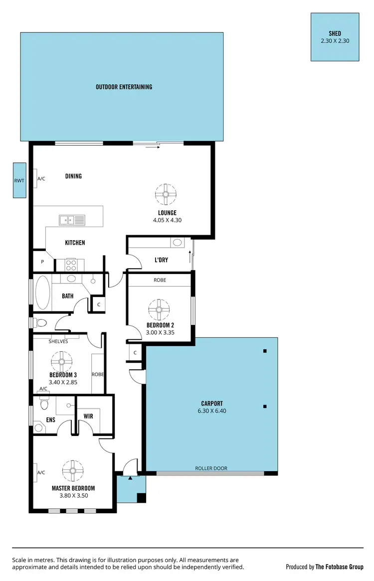 Floorplan of Homely house listing, 7 Kangaroo Thorn Road, Trott Park SA 5158