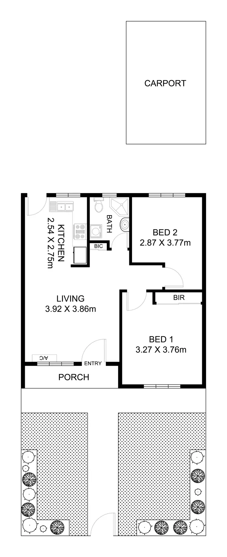 Floorplan of Homely unit listing, 5/7 Creslin Terrace, Camden Park SA 5038