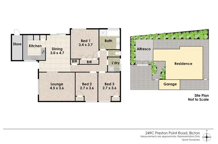 Floorplan of Homely house listing, 249C Preston Point Road, Bicton WA 6157