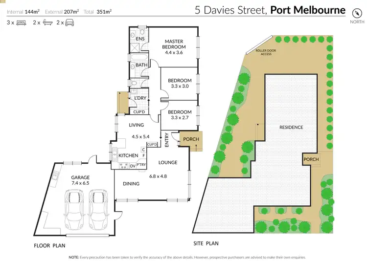 Floorplan of Homely house listing, 5 Davies Street, Port Melbourne VIC 3207