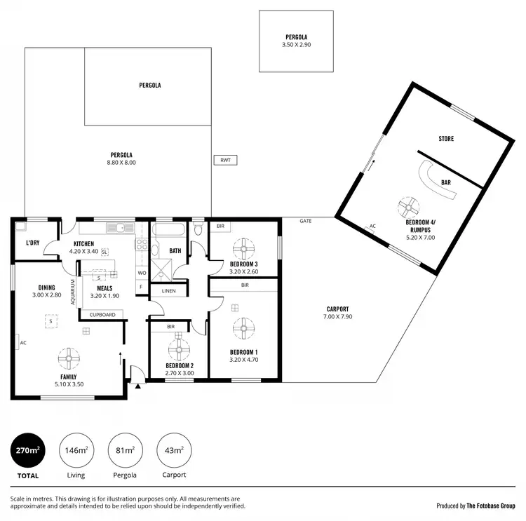 Floorplan of Homely house listing, 24 Mallett Avenue, Brahma Lodge SA 5109
