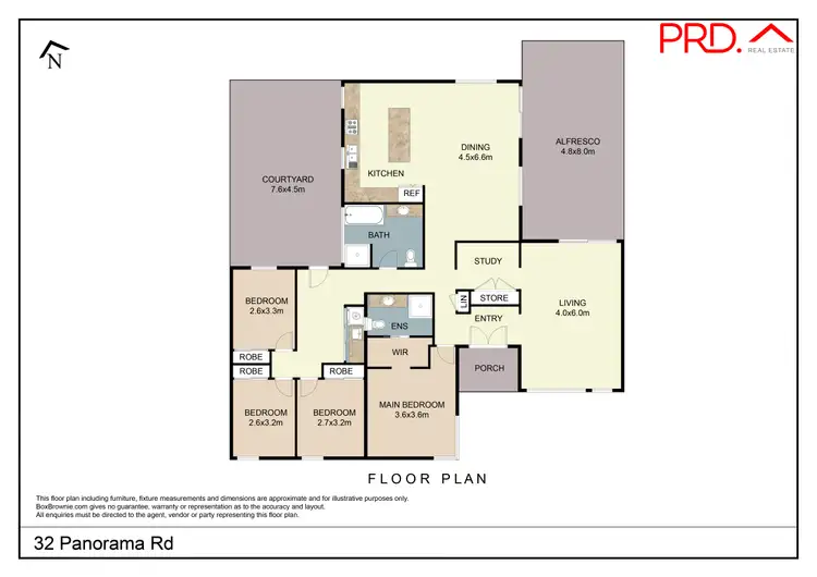 Floorplan of Homely house listing, 40 Panorama Road, Tamworth NSW 2340