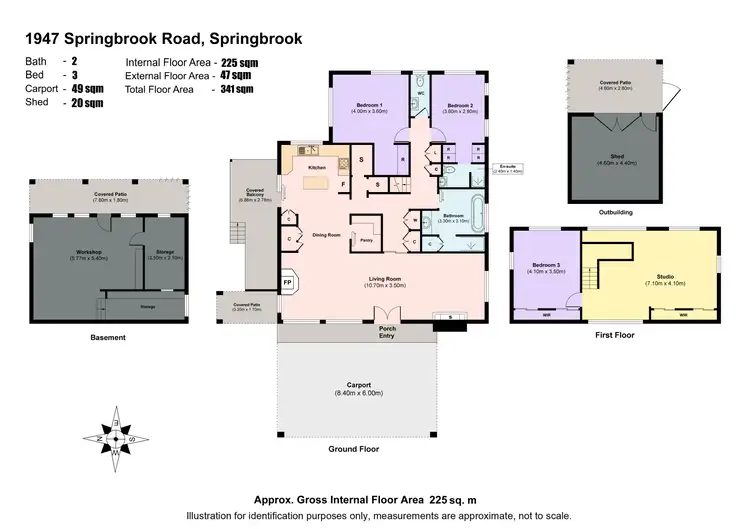 Floorplan of Homely house listing, 1947 Springbrook Road, Springbrook QLD 4213