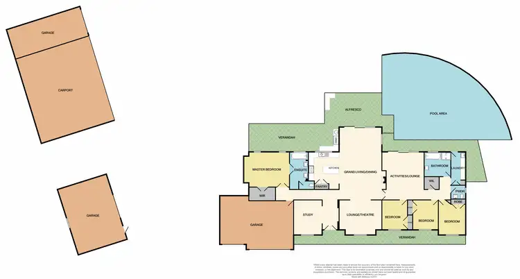 Floorplan of Homely house listing, 8 Lochill Close, Lochinvar NSW 2321
