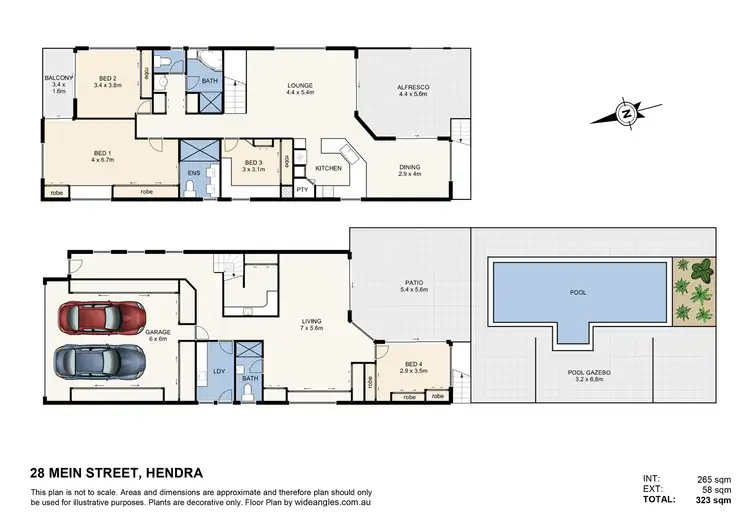 Floorplan of Homely house listing, 28 Mein Street, Hendra QLD 4011