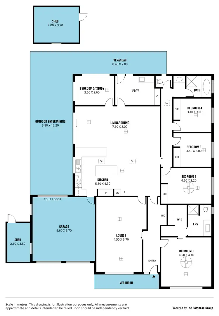 Floorplan of Homely house listing, 15 Waterford Circuit, Seaford Rise SA 5169