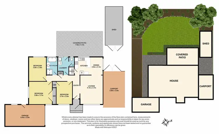 Floorplan of Homely unit listing, U 2/18 Renwick Road, Ferntree Gully VIC 3156